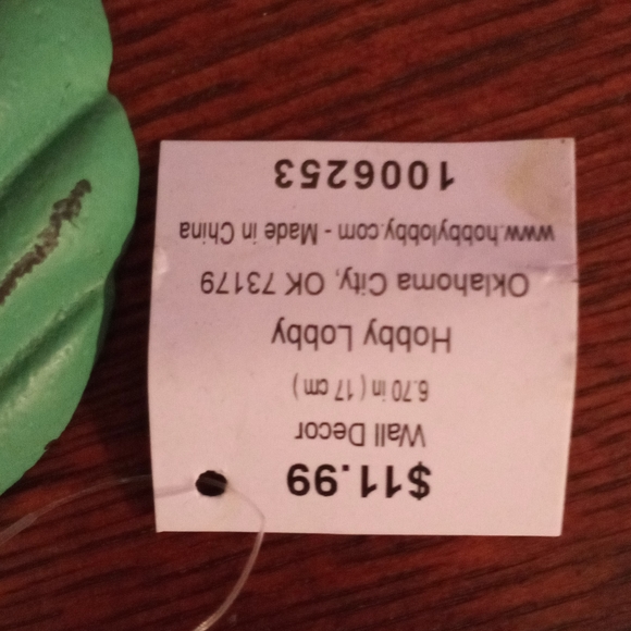 Decorative shell hook - Picture 3 of 4